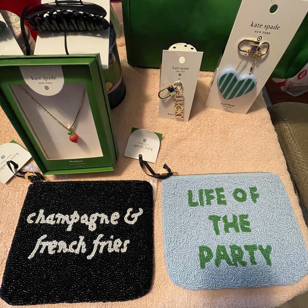 Kate spade Lot of 2 : beaded clutches